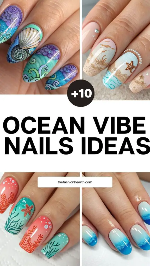 Ocean Vibe Nails
