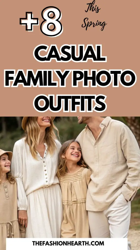 Casual Family Photo Outfits