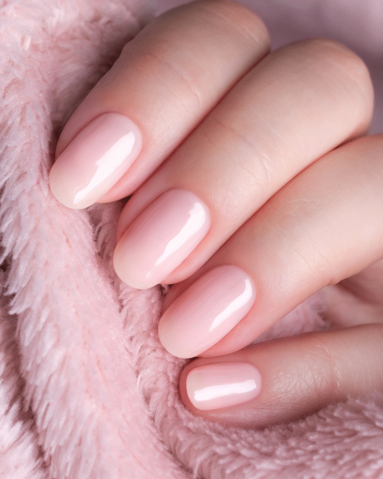 Pink Prom Nails