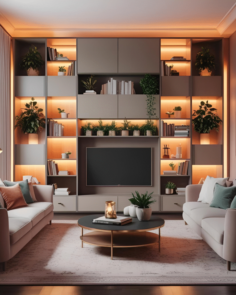 Living Room Wall Units