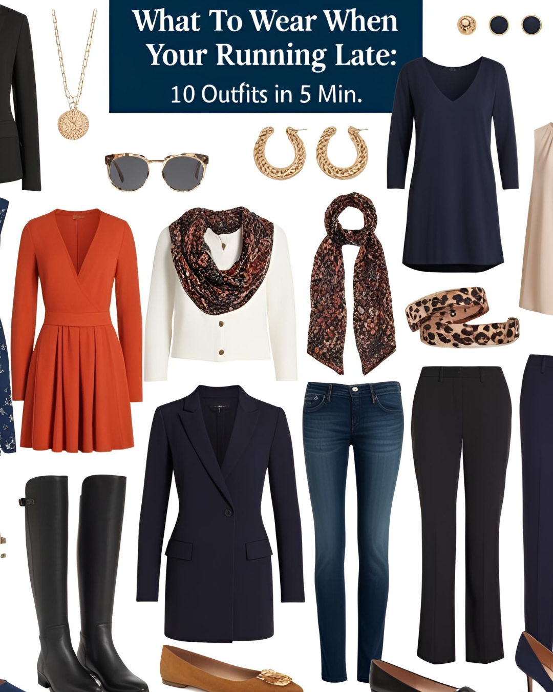 What To Wear When Your Running Late