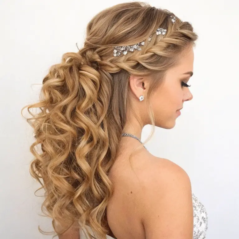 curly prom hairstyles