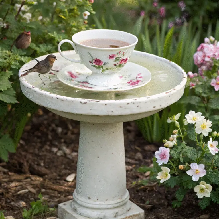 DIY Bird Bath Ideas