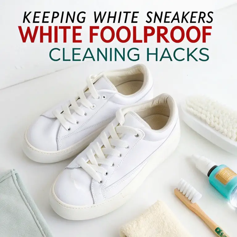 Keeping White Sneakers White