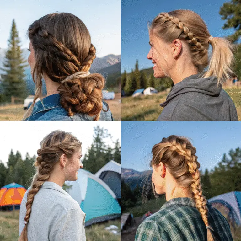 Camping Hairstyles