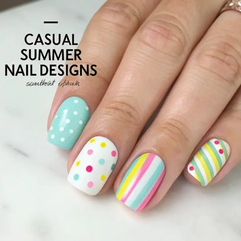Casual Summer Nails