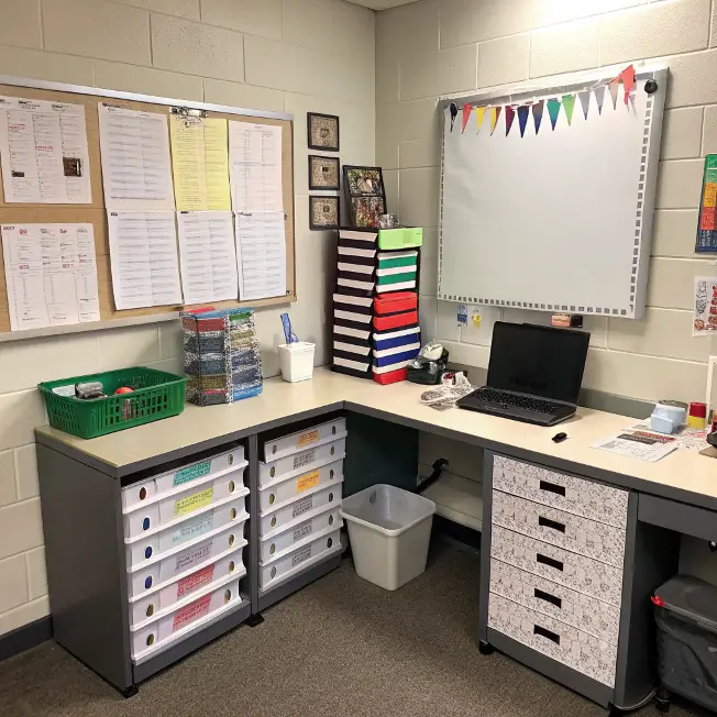 Teacher Desk Areas