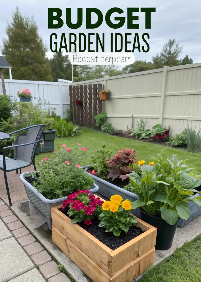 Budget Garden Ideas