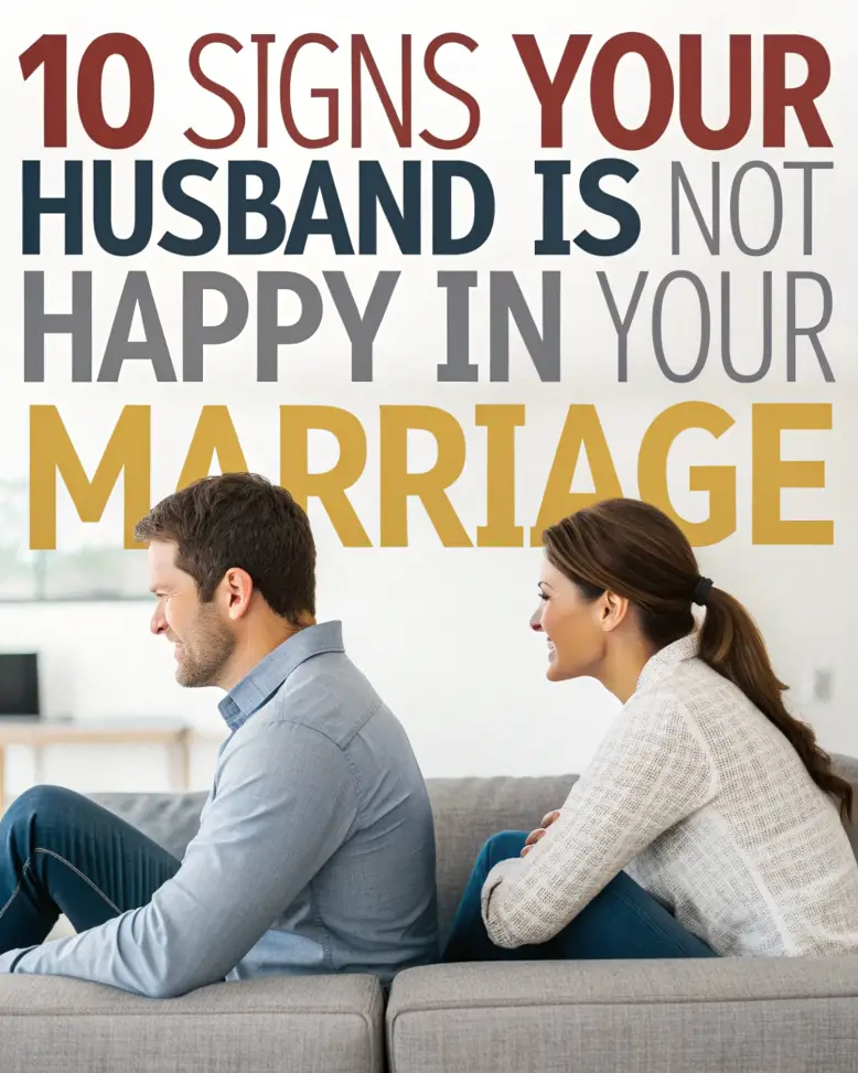 How to Tell If Your Husband Is Unhappy (And What You Can Do About It)

Marriage isn’t always smooth sailing.